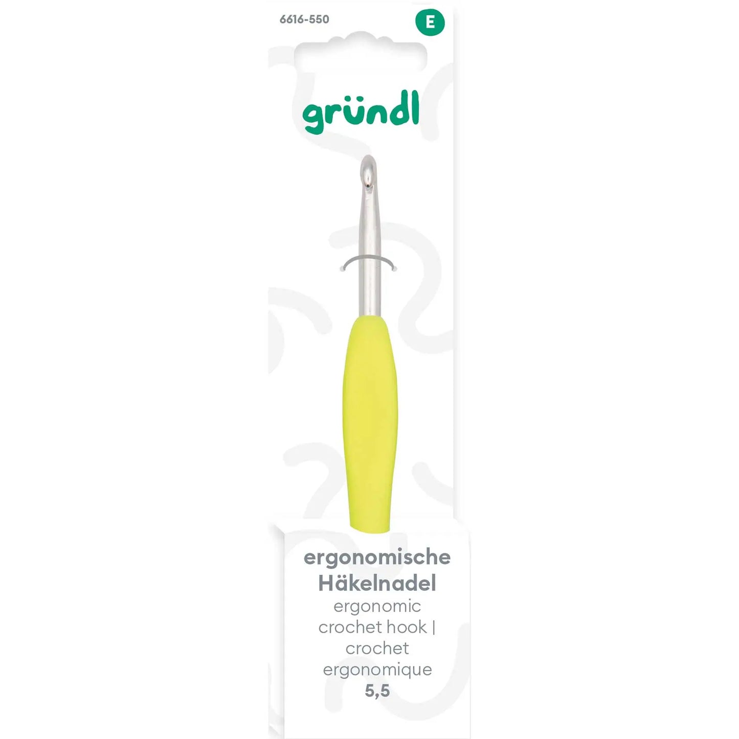 Gründl Ergonomische Häkelnadel