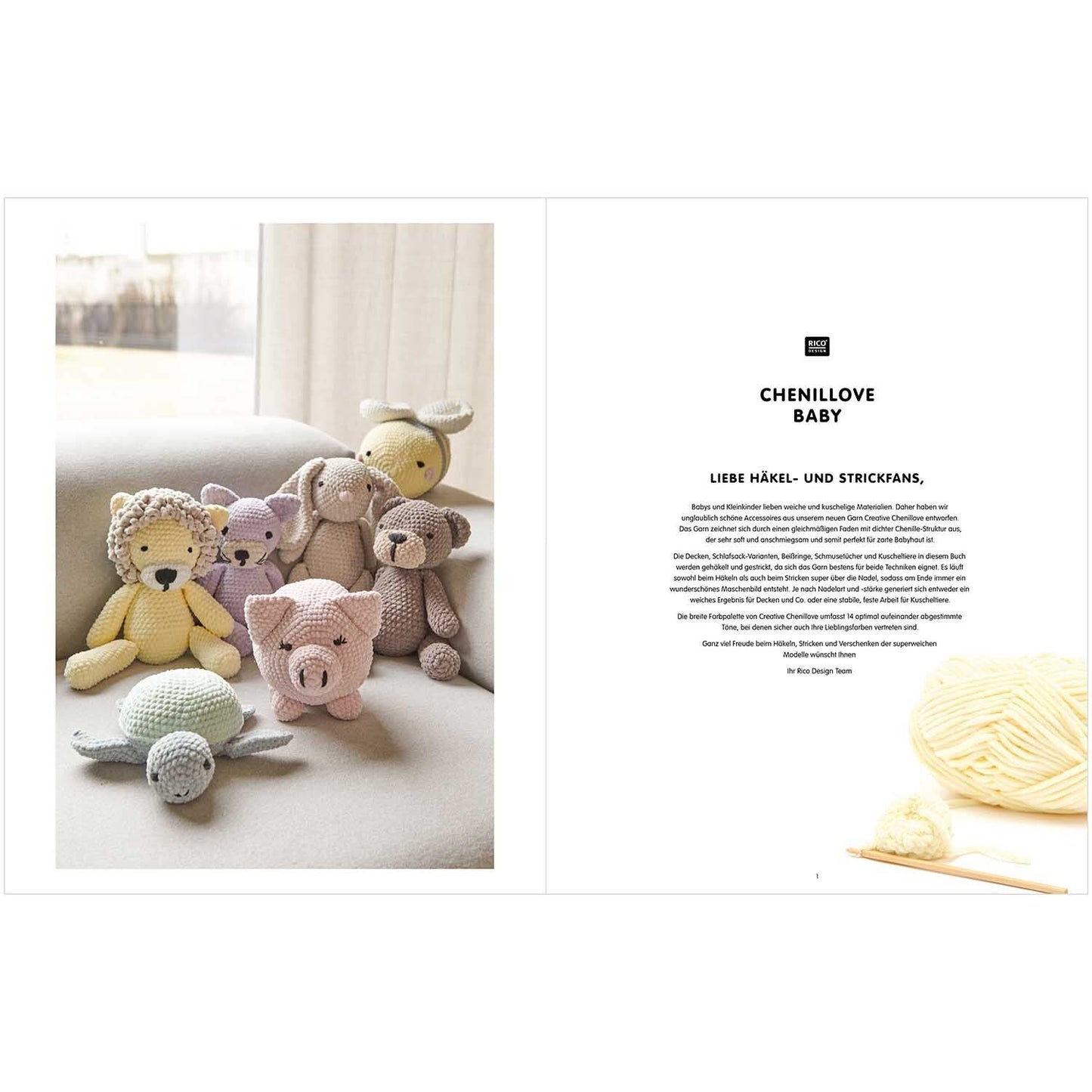 CHENILLOVE BABY Anleitungsheft