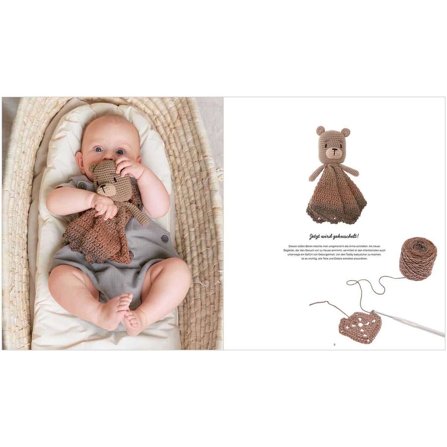 RICORUMI Baby Blankies Anleitungsheft
