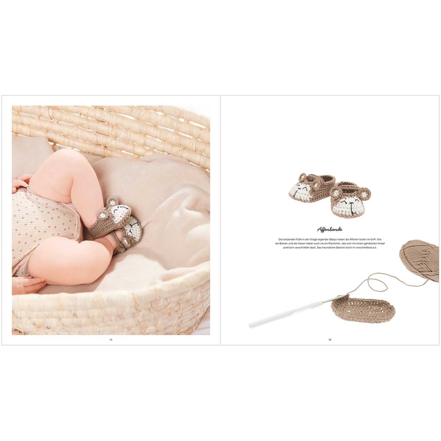 RICORUMI Baby Booties Anleitungsheft