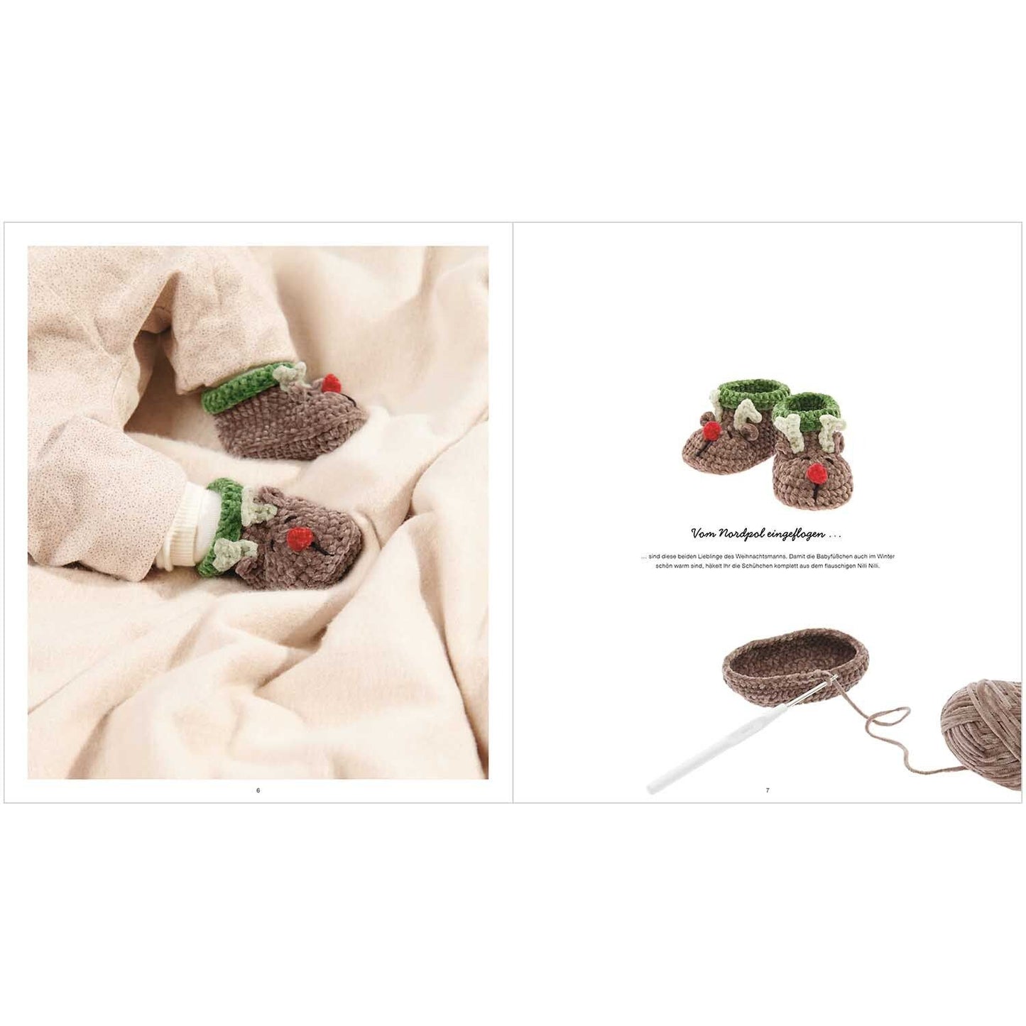 RICORUMI Baby Booties Anleitungsheft