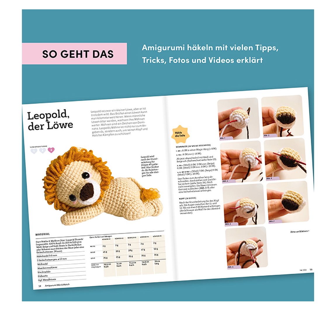 Buch "Amigurumi Mix und Match"