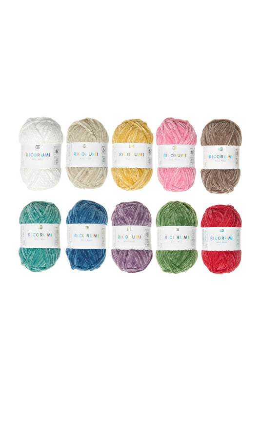 Ricorumi Set 10er Nilli Nilli rainbow