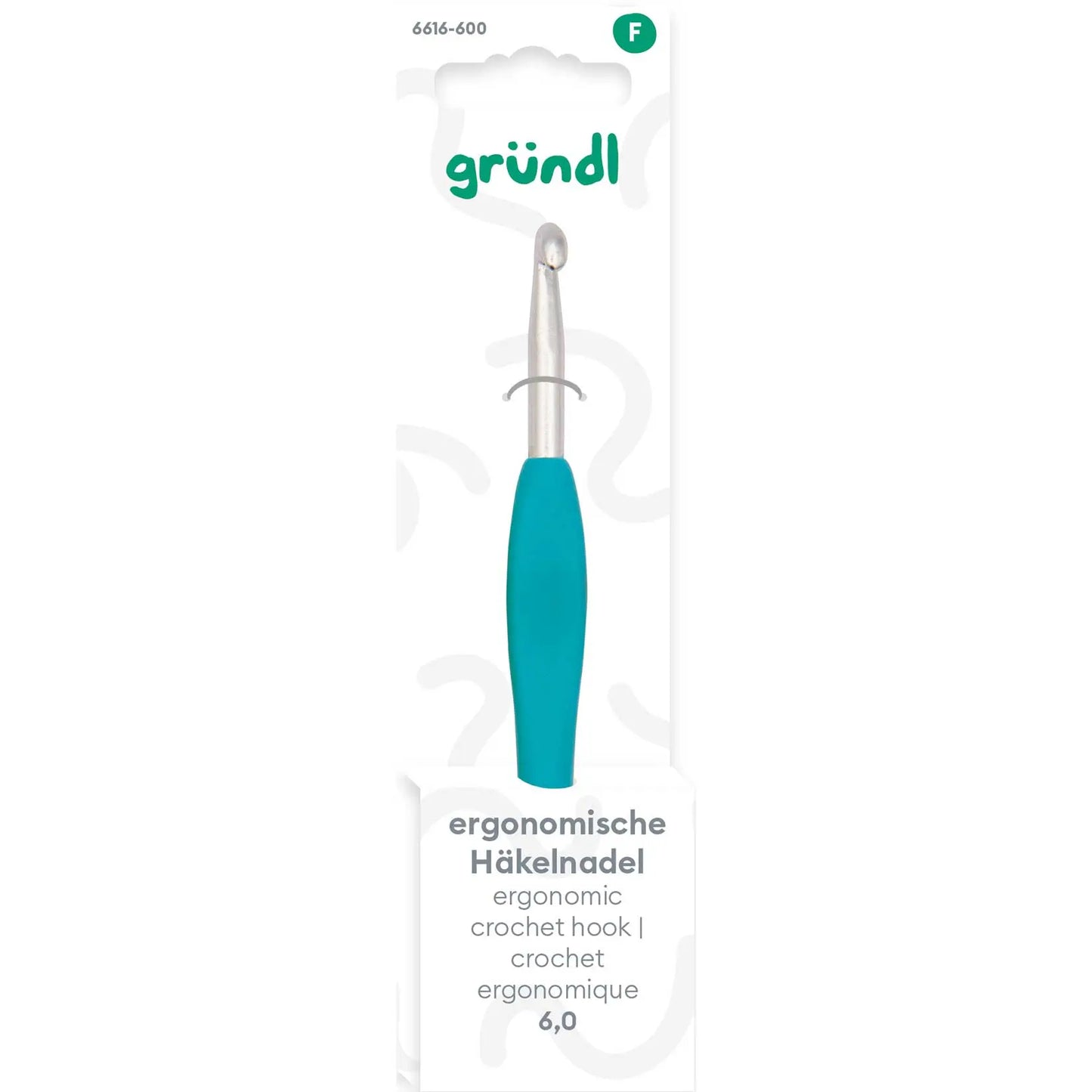 Gründl Ergonomische Häkelnadel