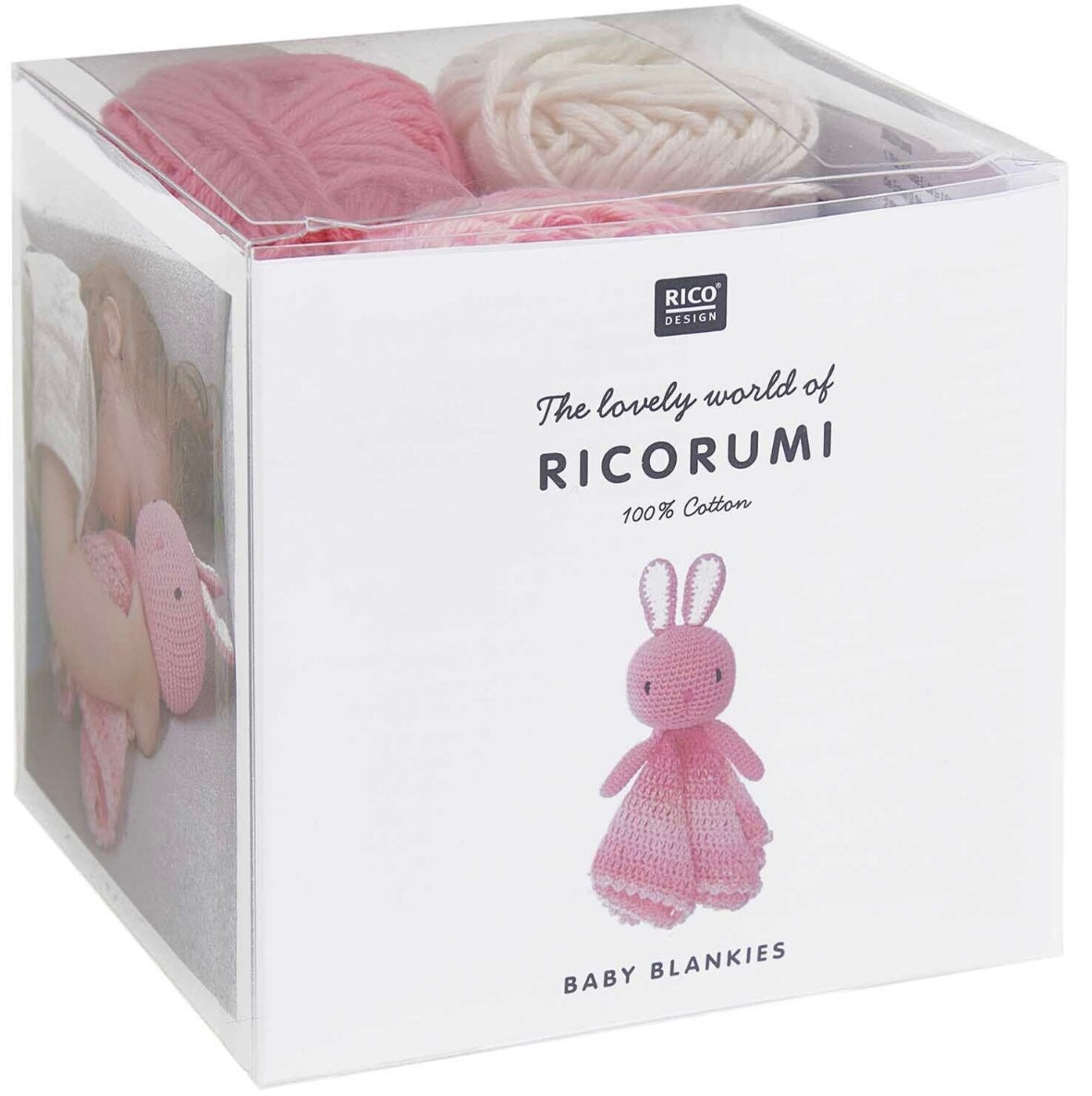 Ricorumi Häkel-Set Baby Blankies Hase