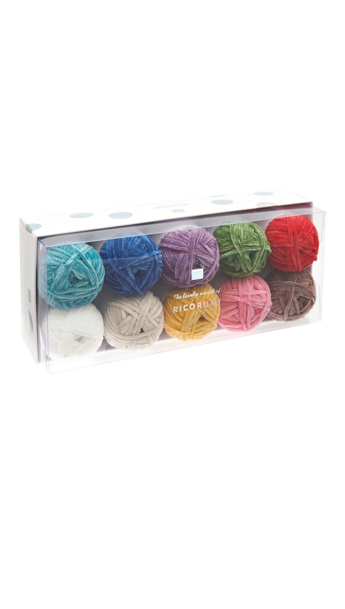 Ricorumi Set 10er Nilli Nilli rainbow