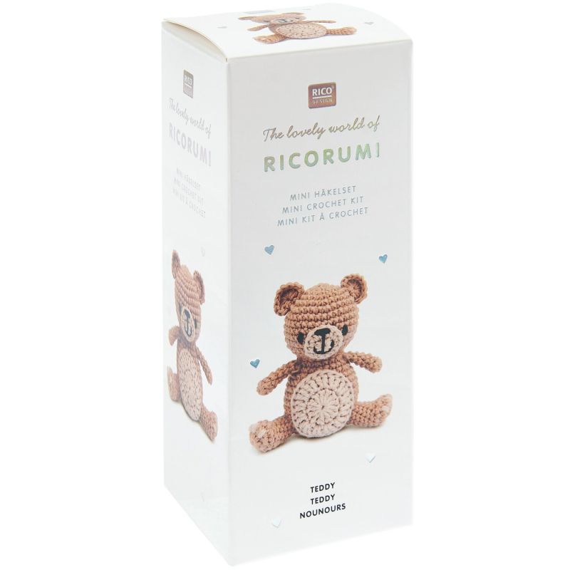 Ricorumi Mini Easy Häkelset - Teddy
