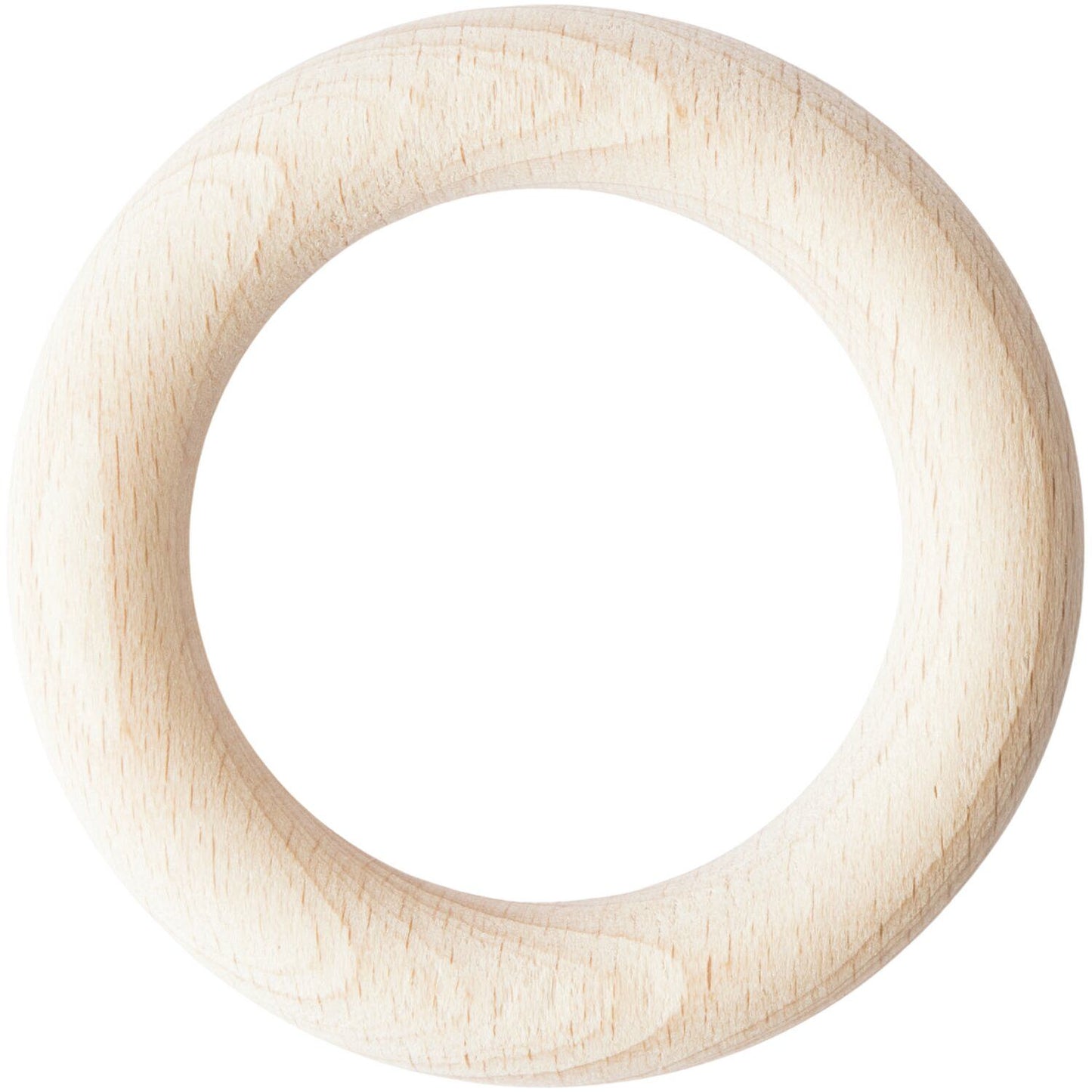 Holzring für Rassel Natur 7cm