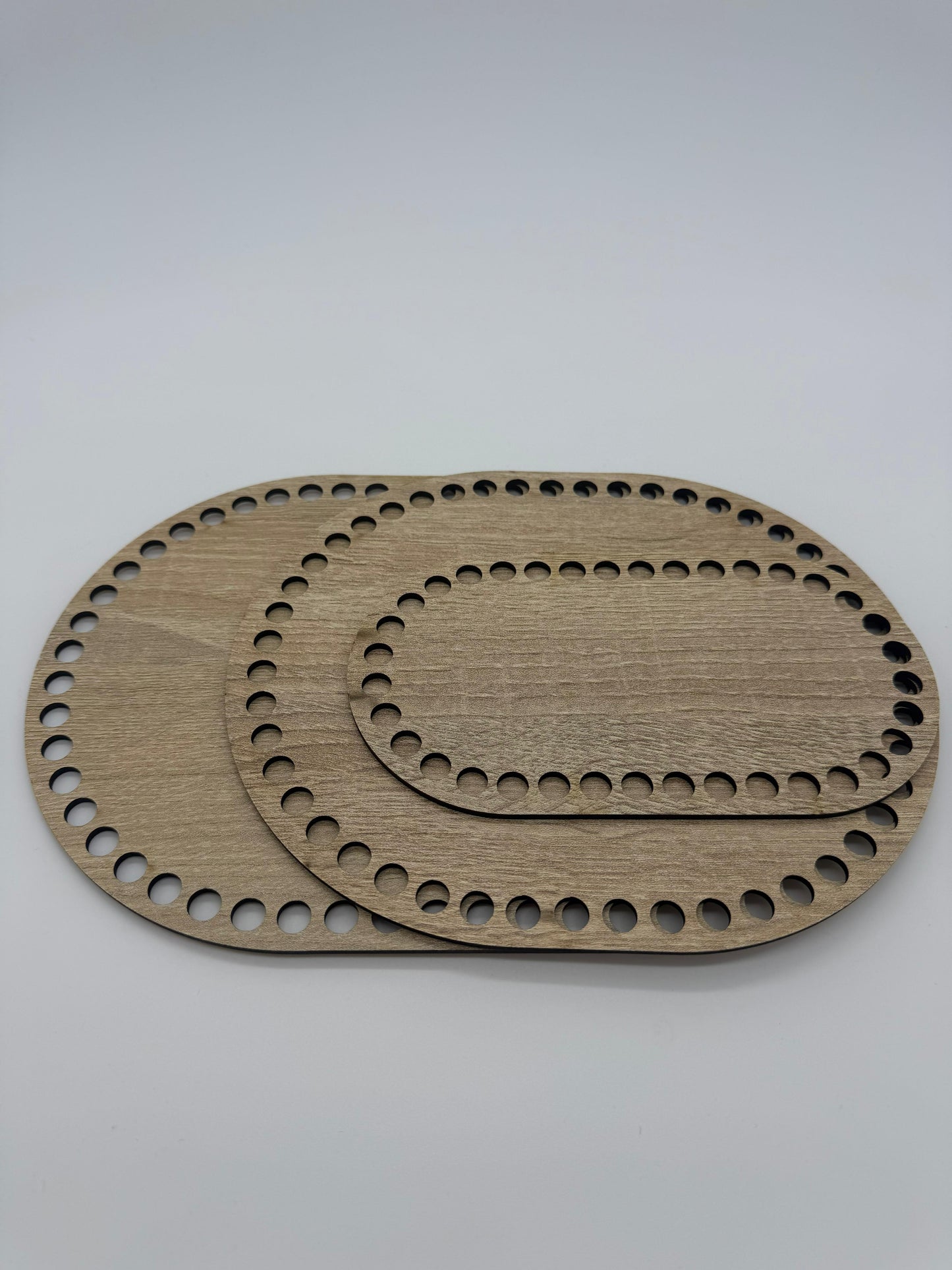 Holzboden oval für Körbe
