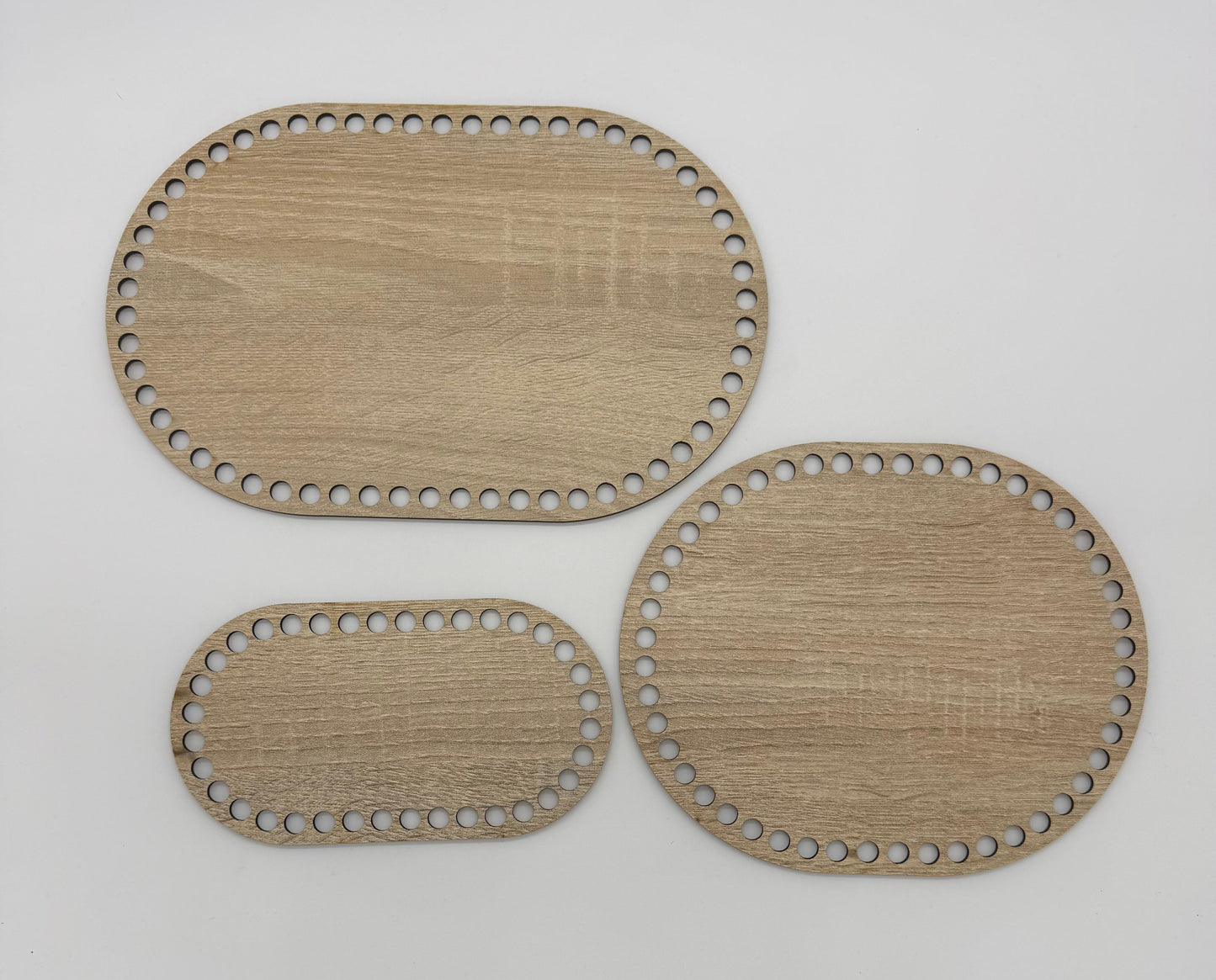 Holzboden oval für Körbe