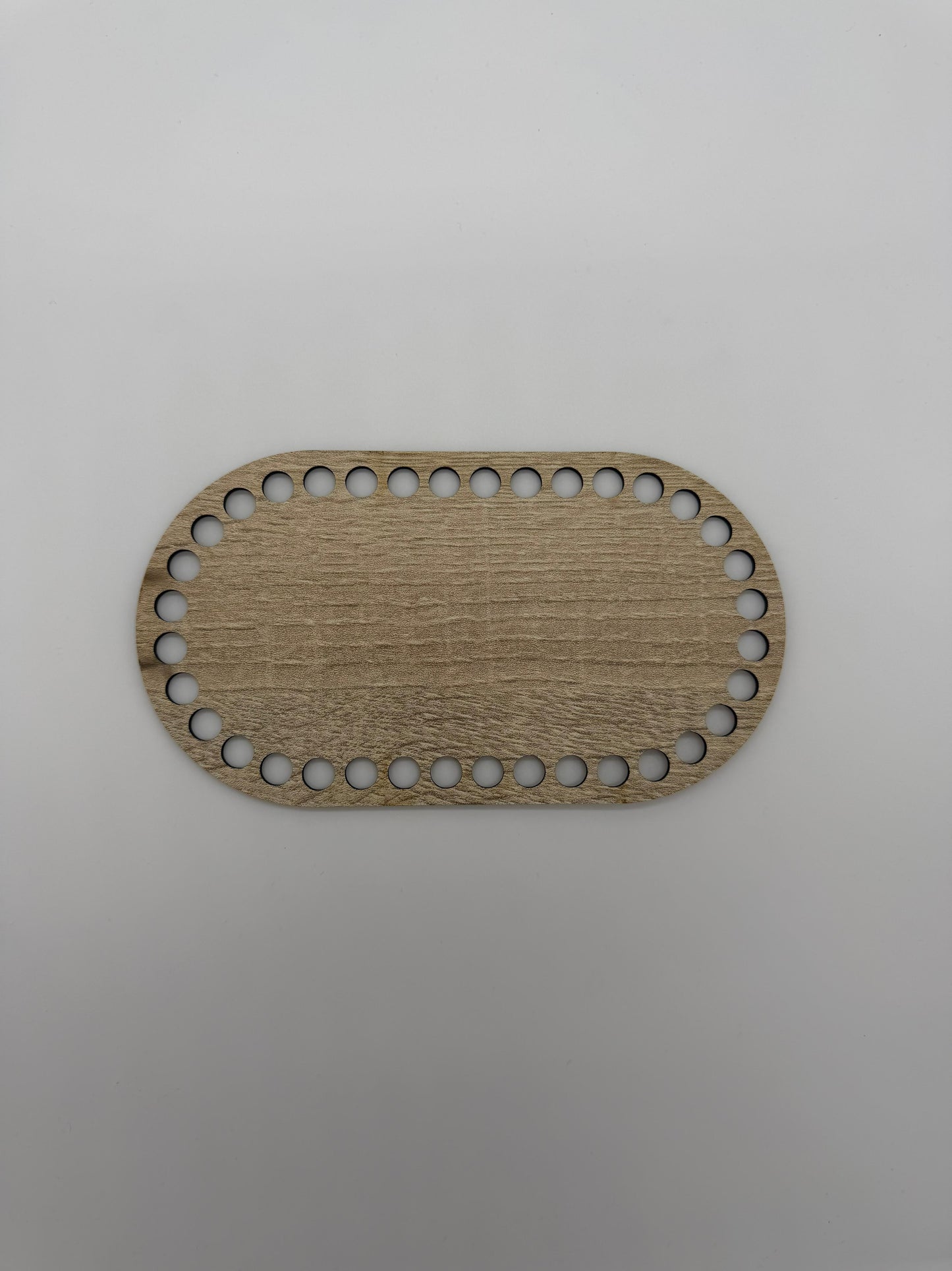 Holzboden oval für Körbe