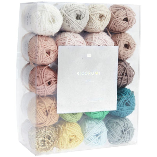 Ricorumi Garnset "Weihnachtskrippe" 20-teilig